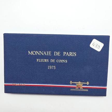 Ecrin monnaie de PARIS pièces sous scellé : 50 Fra