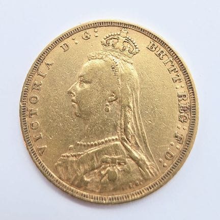 1 Pièce Or Reine Victoria - 1890 -