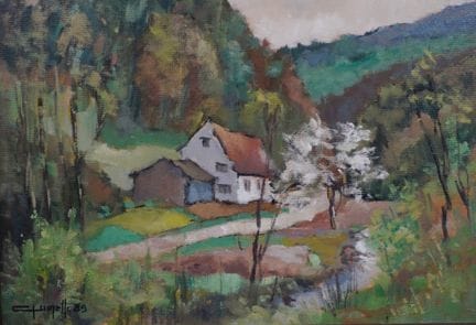 Jean-Claude QUINETTE (geb. 1956). 
Blick auf einen