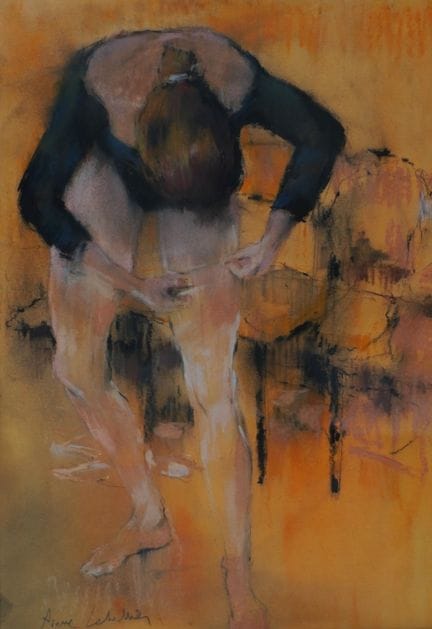 Pierre LETELLIER (1928-2000).
La danseuse assise.
