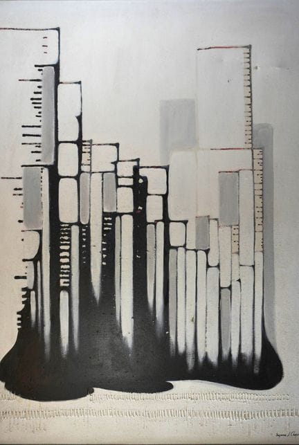 Suzanne J. CHAPELLE (geb. 1919). 
Studie, 1982. 
Ö