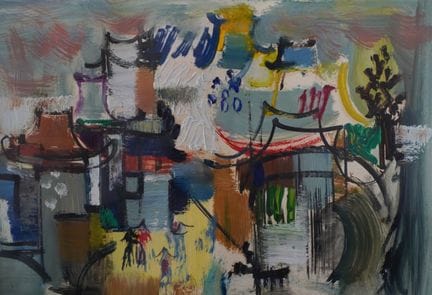 Jean DANNET (1912–1997).
ISO, 1972. 
Gouache auf P
