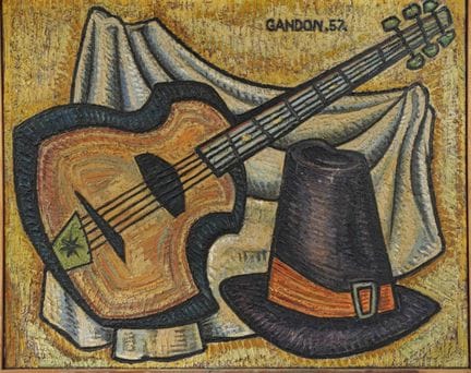 Jacques GANDON (20. Jahrhundert).
Der Hut und die 