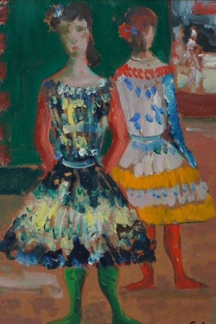 Jean CALOGERO (1922–2001). 
Der Tanzschritt, 1947.