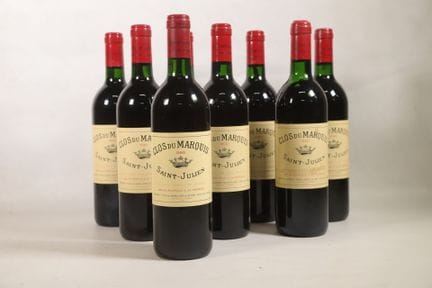 BORDEAUX - 8 bouteilles, Saint-Julien, Clos du Mar