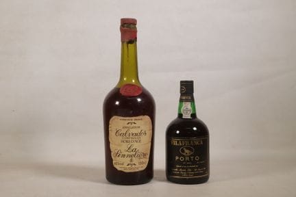 烈酒 - 2瓶套装，包含：
1瓶大瓶装（Magnum），卡尔瓦多斯（Calvados），La Sin