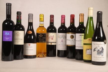 MISCELLANEOUS - Set of 10 bottles consisting of: 
