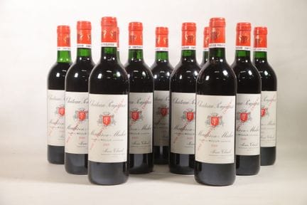 BORDEAUX - 11 bouteilles, Moulis, Château Poujeaux