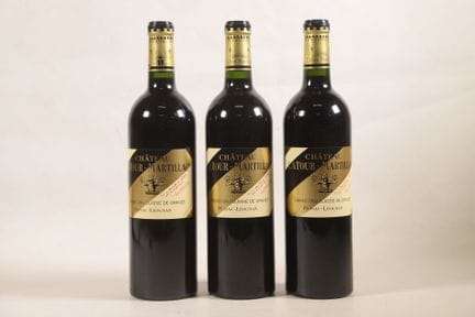 BORDEAUX - 3 bottles, Pessac-Léognan, Château Lato