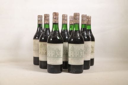 BORDEAUX - 9 bottles, Graves, Château Haut-Brion, 