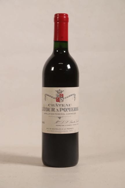 波尔多——1瓶，波美侯产区，拉图酒庄（Château Latour A Pomerol），1990年