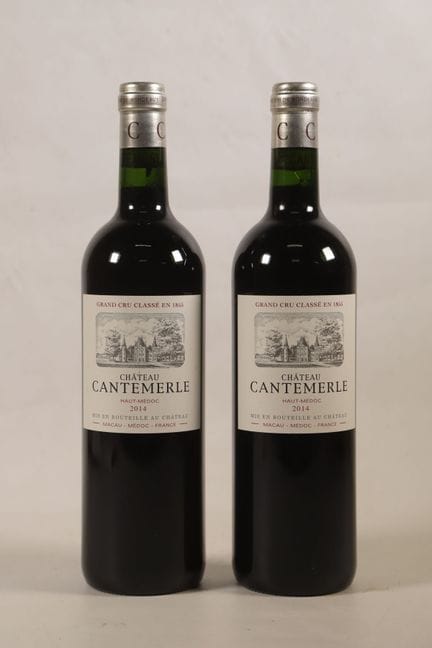 BORDEAUX - 2 bouteilles, Haut-Médoc, Château Cante