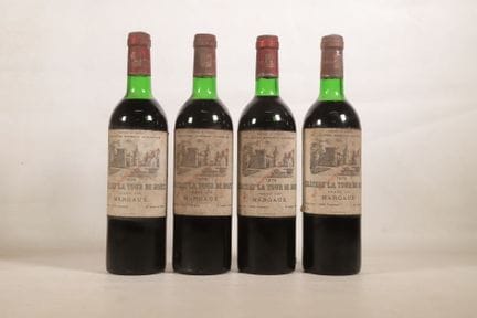BORDEAUX - 4 bouteilles, Margaux, Château La Tour 
