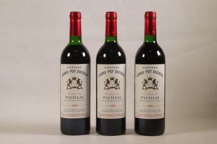 波尔多——3瓶，波亚克产区，杜卡斯大皮酒庄（Château Grand-Puy Ducasse），五
