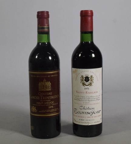 BORDEAUX - Set of 2 bottles consisting of: 
1 bott