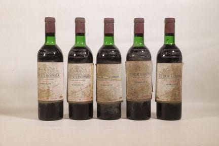 BORDEAUX - 5 bouteilles, Margaux, Château Lascombe