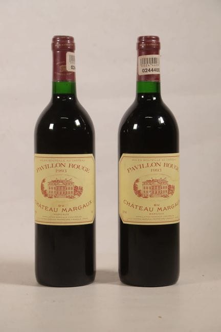 BORDEAUX - 2 bouteilles, Margaux, Pavillon Rouge d