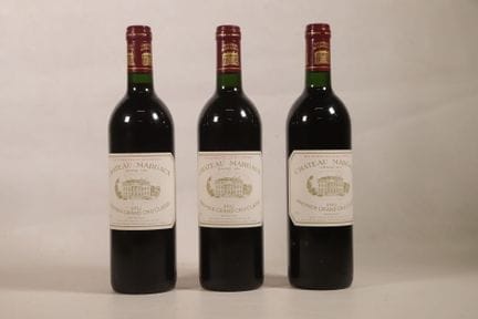 BORDEAUX - 3 bouteilles, Margaux, Château Margaux,