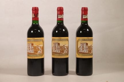 波尔多——3瓶，圣朱利安产区，杜克鲁-博卡约酒庄，二级名庄，1988年（1）和1992年（2）。1 