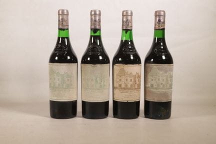 BORDEAUX - 4 bottles, Graves, Château Haut-Brion, 