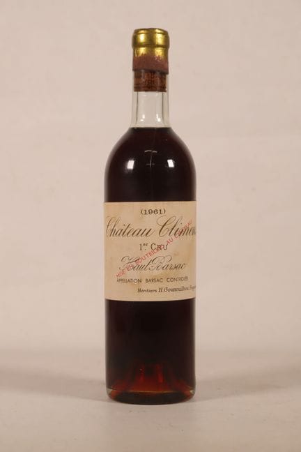BORDEAUX - 1 bottle, Barsac, Château Climens, 1er 