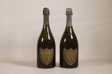 CHAMPÁN - 2 botellas, champán, Dom Pérignon, 1970 