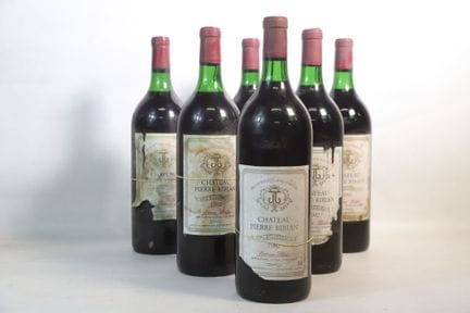 BORDEAUX - 6 magnums, Listrac, Château Pierre Bibi