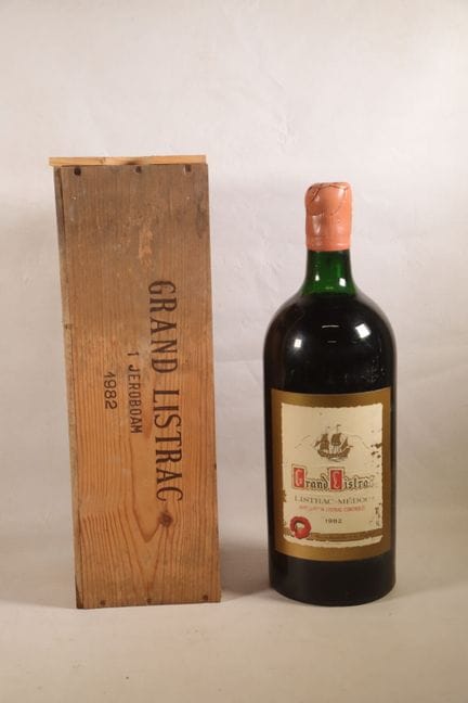 BORDEAUX - 1 jéroboam (500 cl), Listrac, Grand Lis
