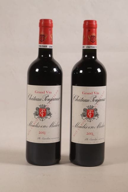 BORDEAUX - 2 bouteilles, Moulis, Château Poujeaux,