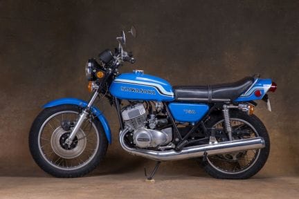 1972 KAWASAKI 750 H2
•	Carte grise française 
•	Nu