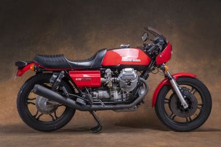 1980 MOTO GUZZI 850 LE MANS SÉRIE 1
•	Carte grise 