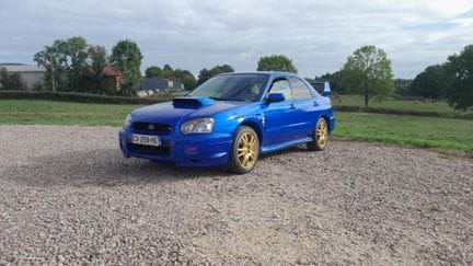 SUBARU IMPREZA WRX STI de 2003 
Número de chasis: 