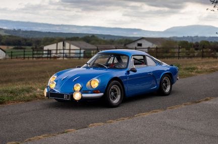 1973 ALPINE A110 1300
Permiso de circulación franc