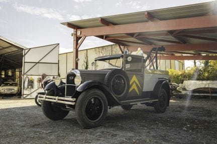 CITROËN C6 I «Grúa» de 1930
Chasis 53698
Permiso d