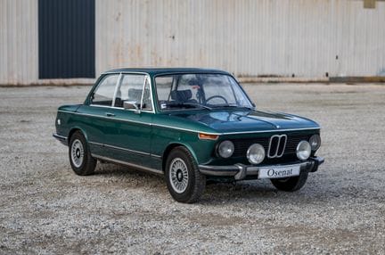 BMW 2002 TII de 1975 
Chasis 2736447 
Permiso de c