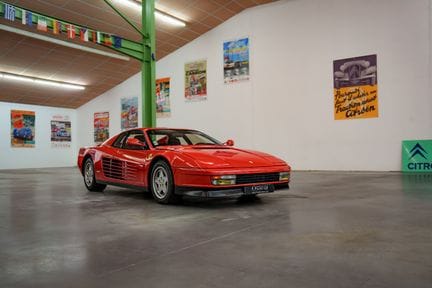 FERRARI TESTAROSSA DE 1989
Permiso de circulación: