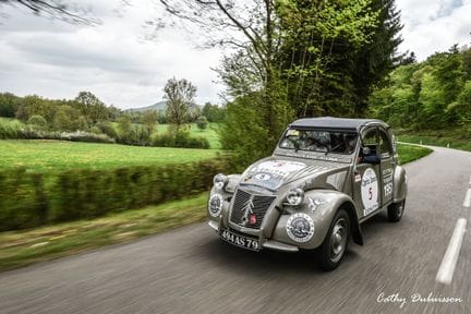 CITROËN 2CV TOUR AUTO DE 1952
«Tour Auto 2018 con 