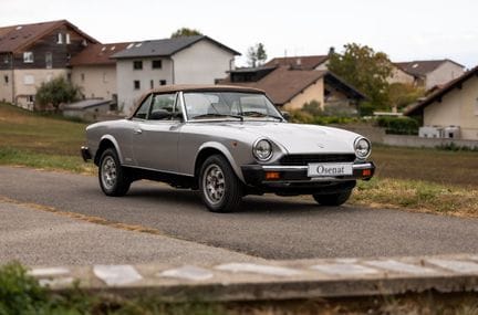 1982 PININFARINA SPIDER EUROPA 
Permiso de circula
