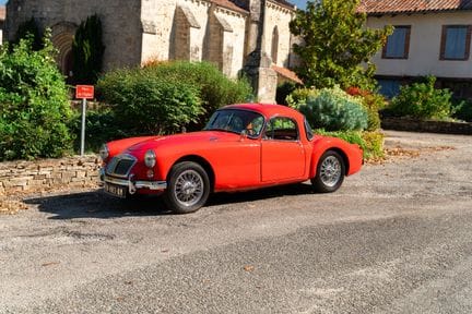 MG A COUPÉ de 1960
Permiso de circulación francés
