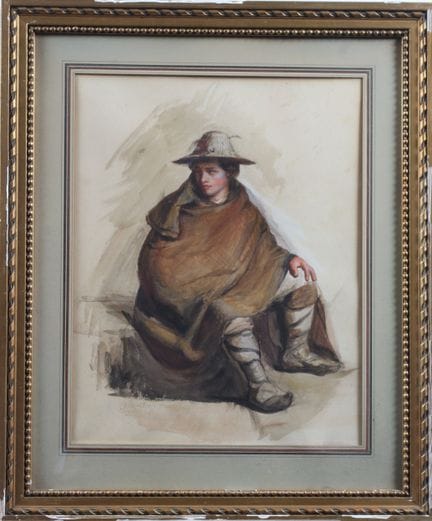 Eugène ALLARD di Châteauneuf. (1828-1864)
"Giovane