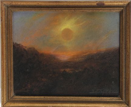 Léon ZEYTLINE (1885-1962)
"Tramonto"
Tecnica mista