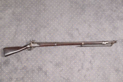 FUSIL D'INFANTERIE A PERCUSSION MODELE 1822 T BIS.