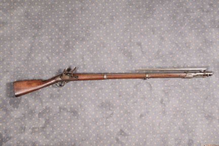 FUSIL D'INFANTERIE A SILEX ETRANGER TYPE AN IX.
Ca