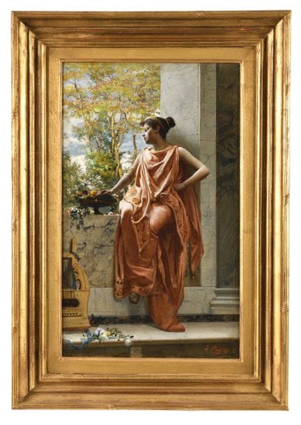 Gioacchino PAGLIEI (1852-1896)
Il riposo della suo