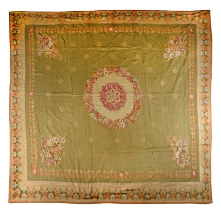 AUBUSSON 
Arazzo in filati di lana su trama di lan