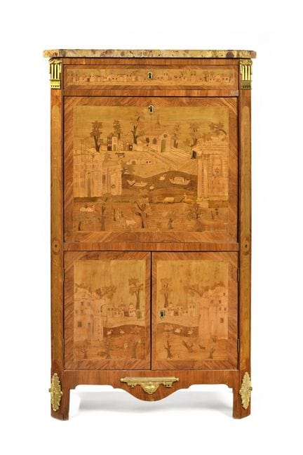 皮埃尔·鲁塞尔（Pierre ROUSSEL，1723-1782），1745年获大师资格
一款罕见的