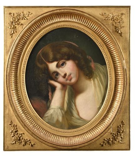 Jean-Baptiste GREUZE (1725-1805), seguace di
Rêver