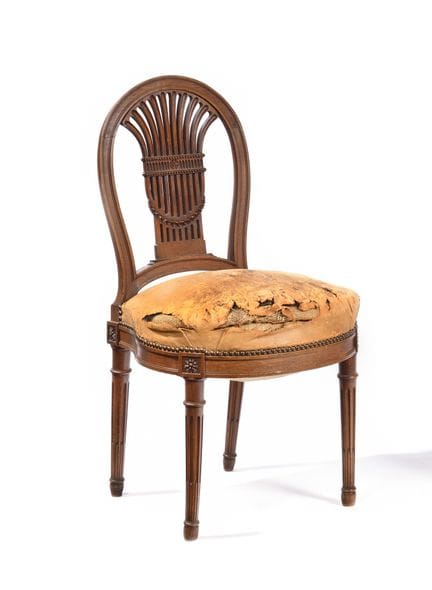 Georges JACOB (1739-1814), attribuita a
Sedia a li