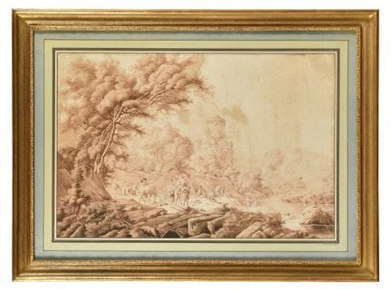 Jean Baptiste PILLEMENT (1728-1808), attribuito a
