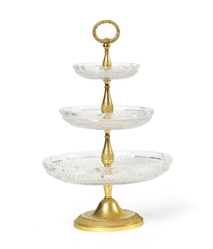 PETITE PASTRY DISPLAY STAND,
Made of chiseled and 